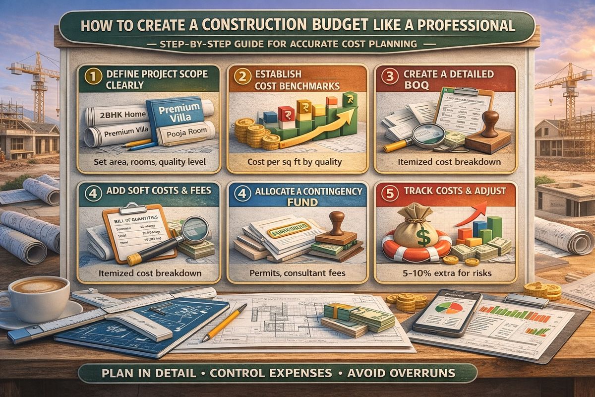 How to Create a Construction Budget Like a Professional (2026 Step-by ...
