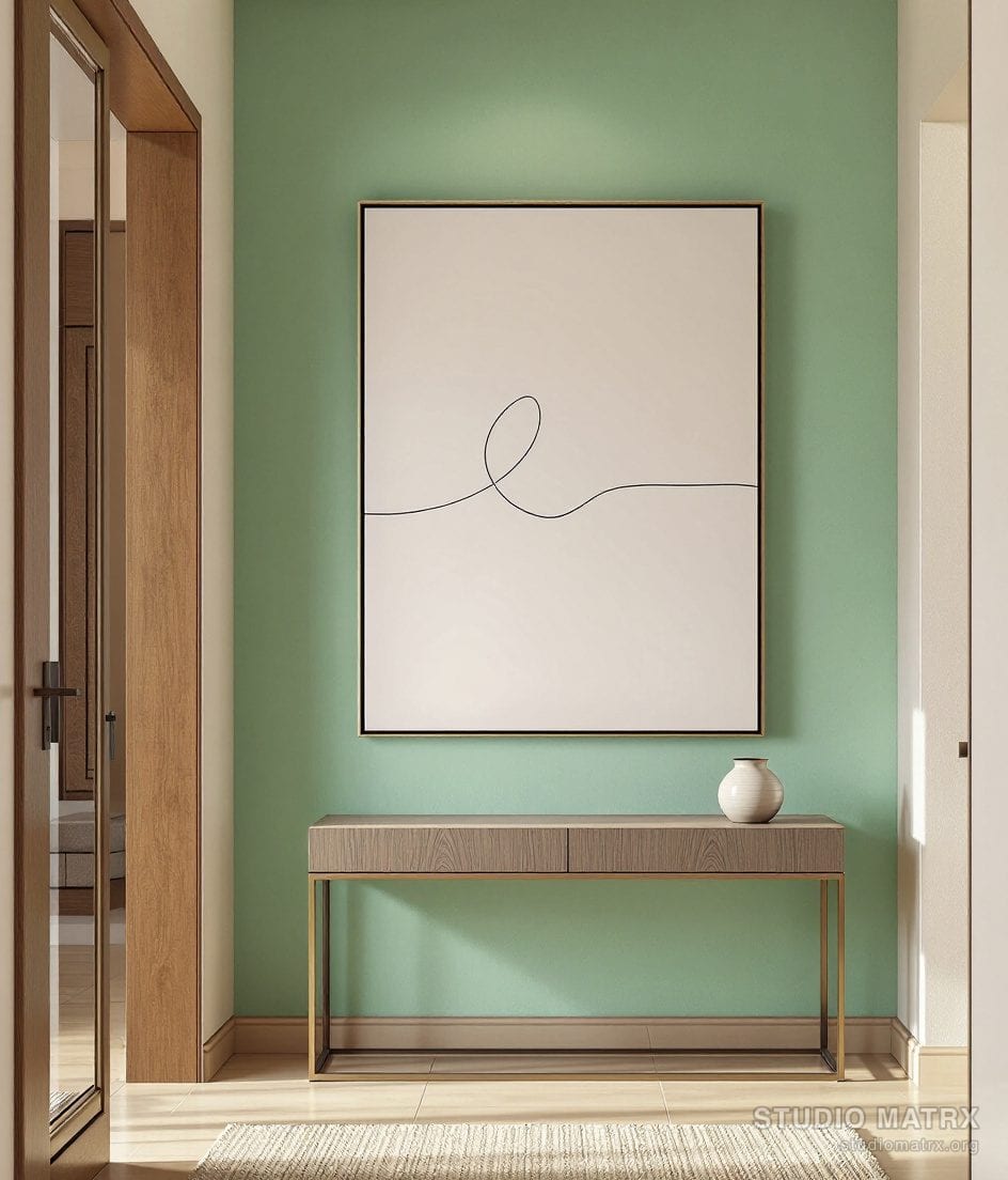 Line Minimal Abstract — Sage Wall
