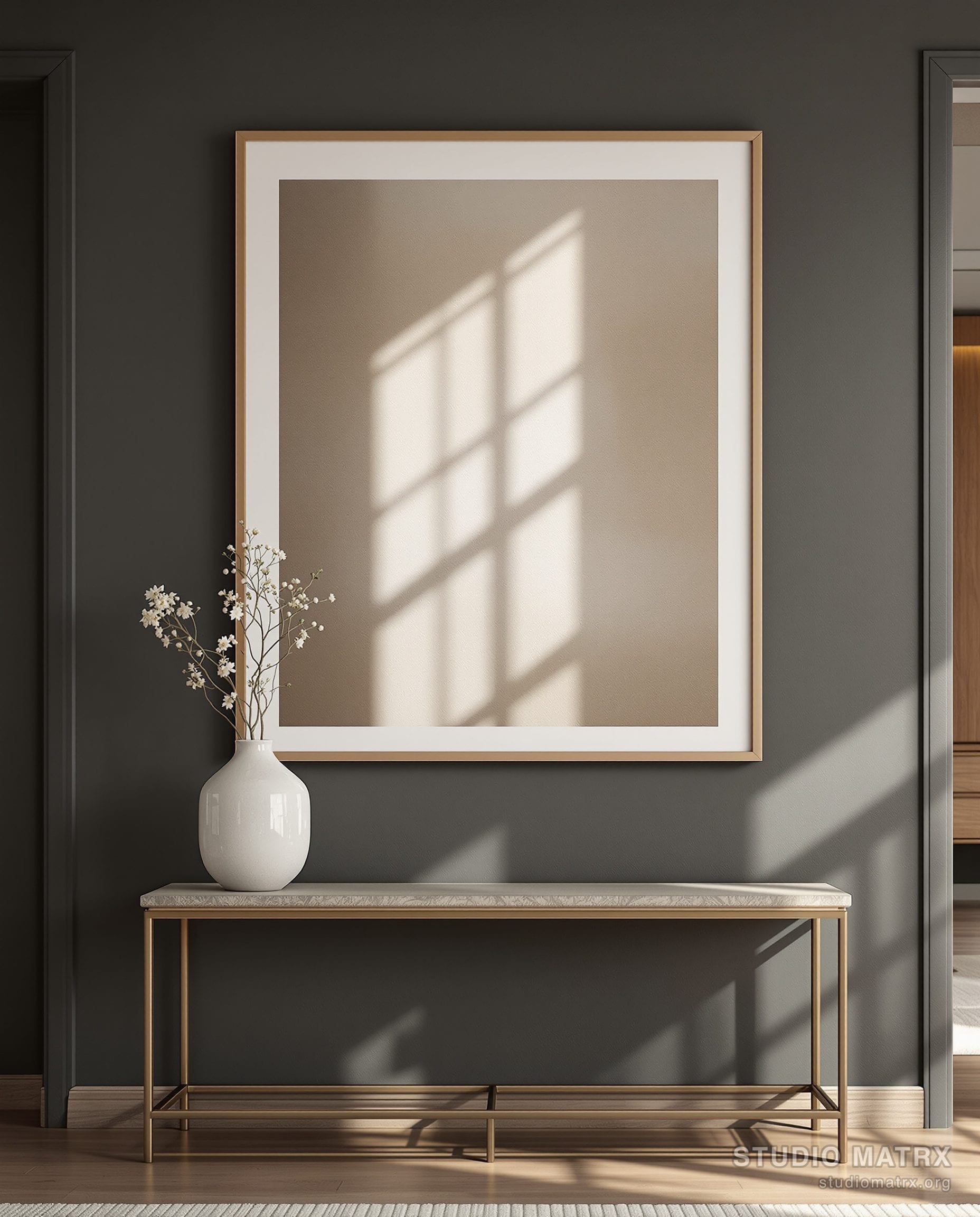 Contemporary Photographic Art — Charcoal Wall