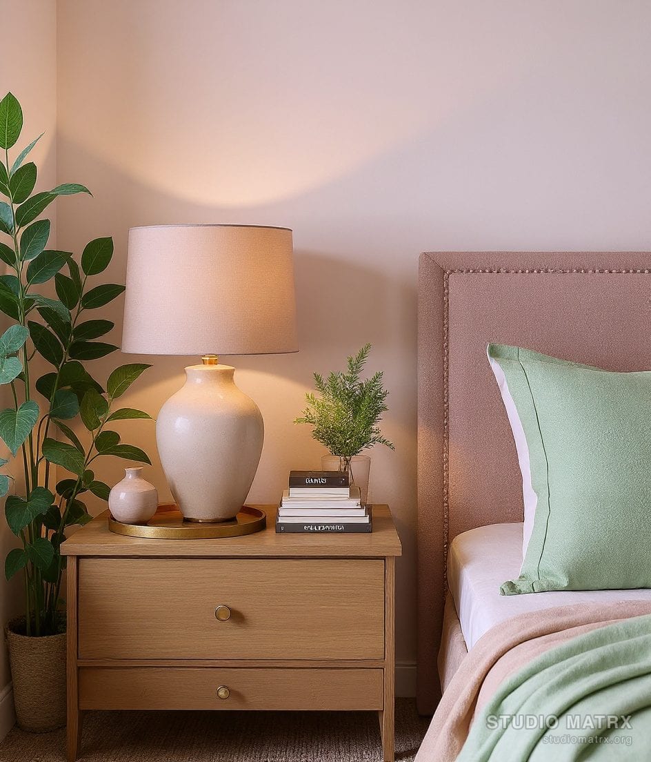 Bedside Lamp Styling Ideas — Blush & Sage