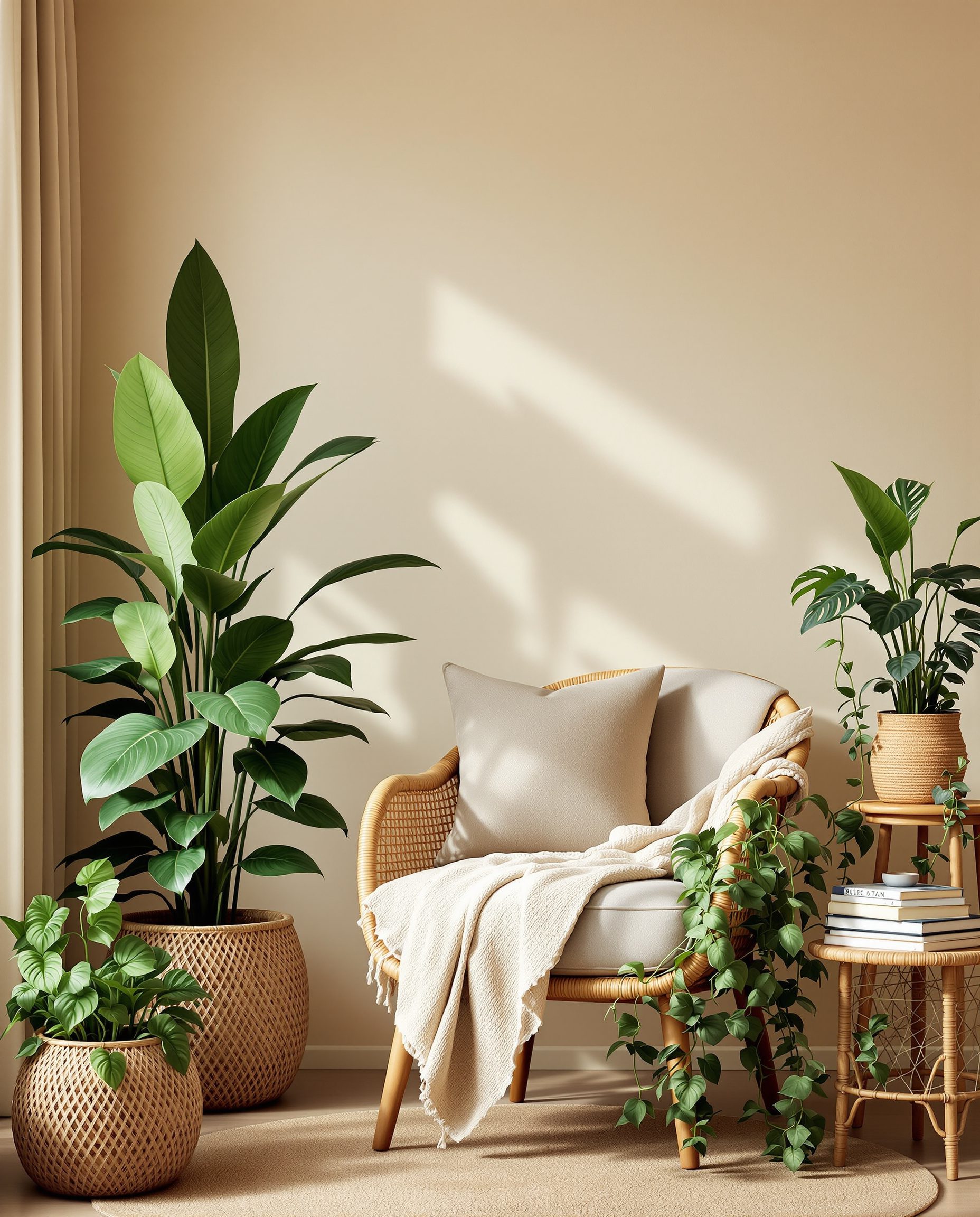Reading Nook Plant Corner
