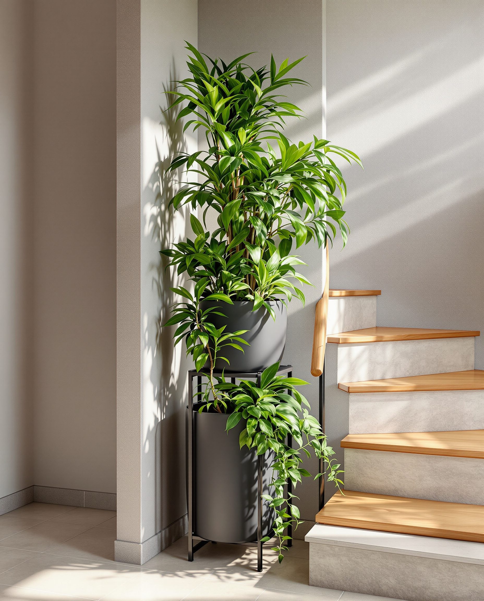 Staircase Plant Corner
