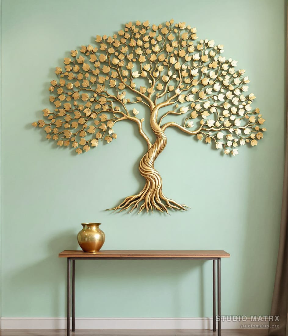 Tree of Life Metal Wall Art — Sage Wall