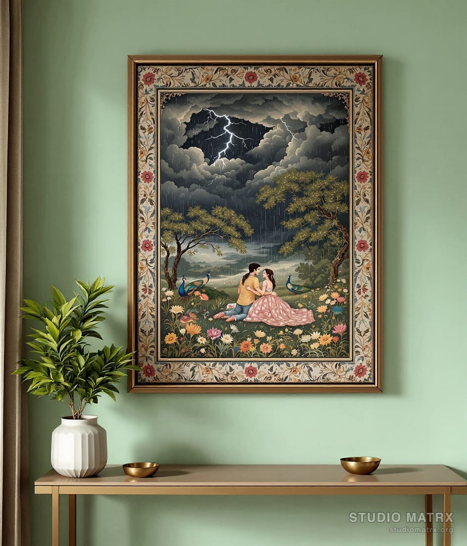 Barahmasa Monsoon Romance — Sage Wall