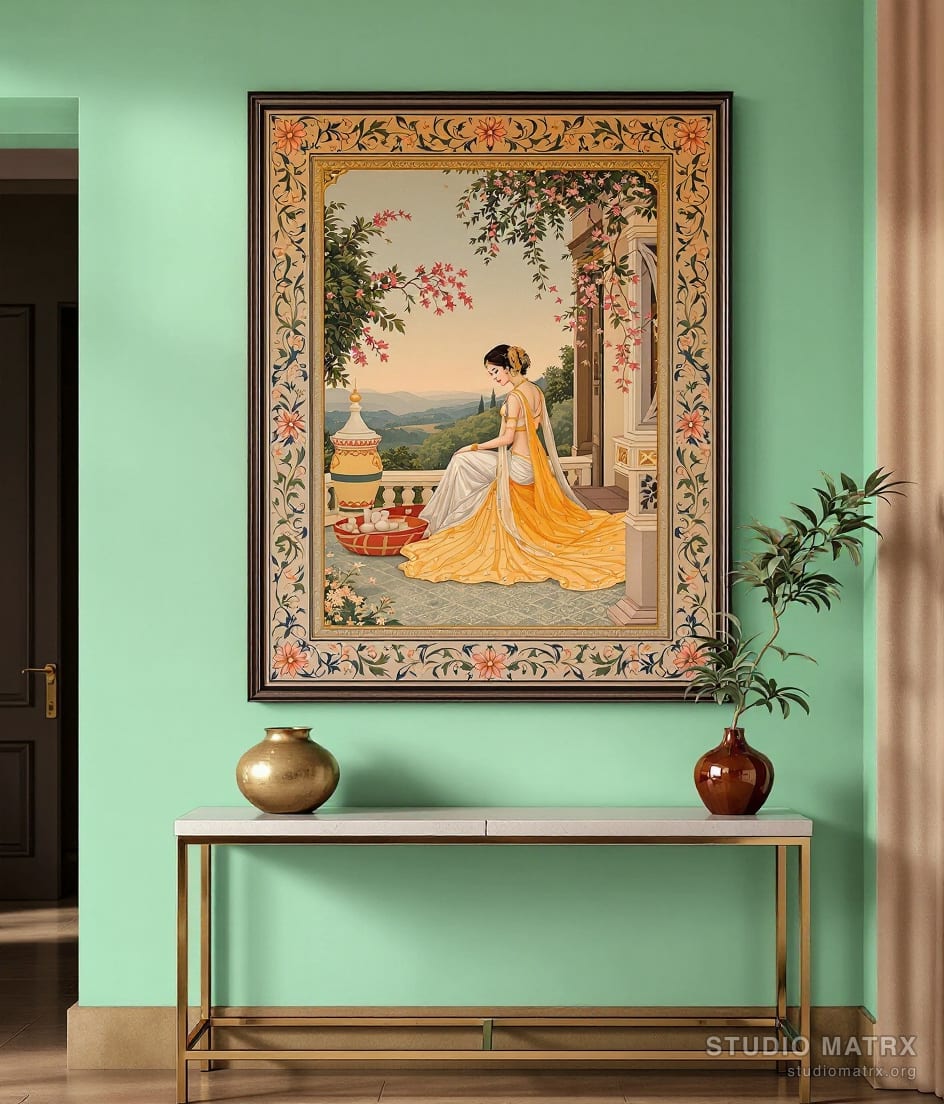 Pahari Nayika Heroine — Sage Wall