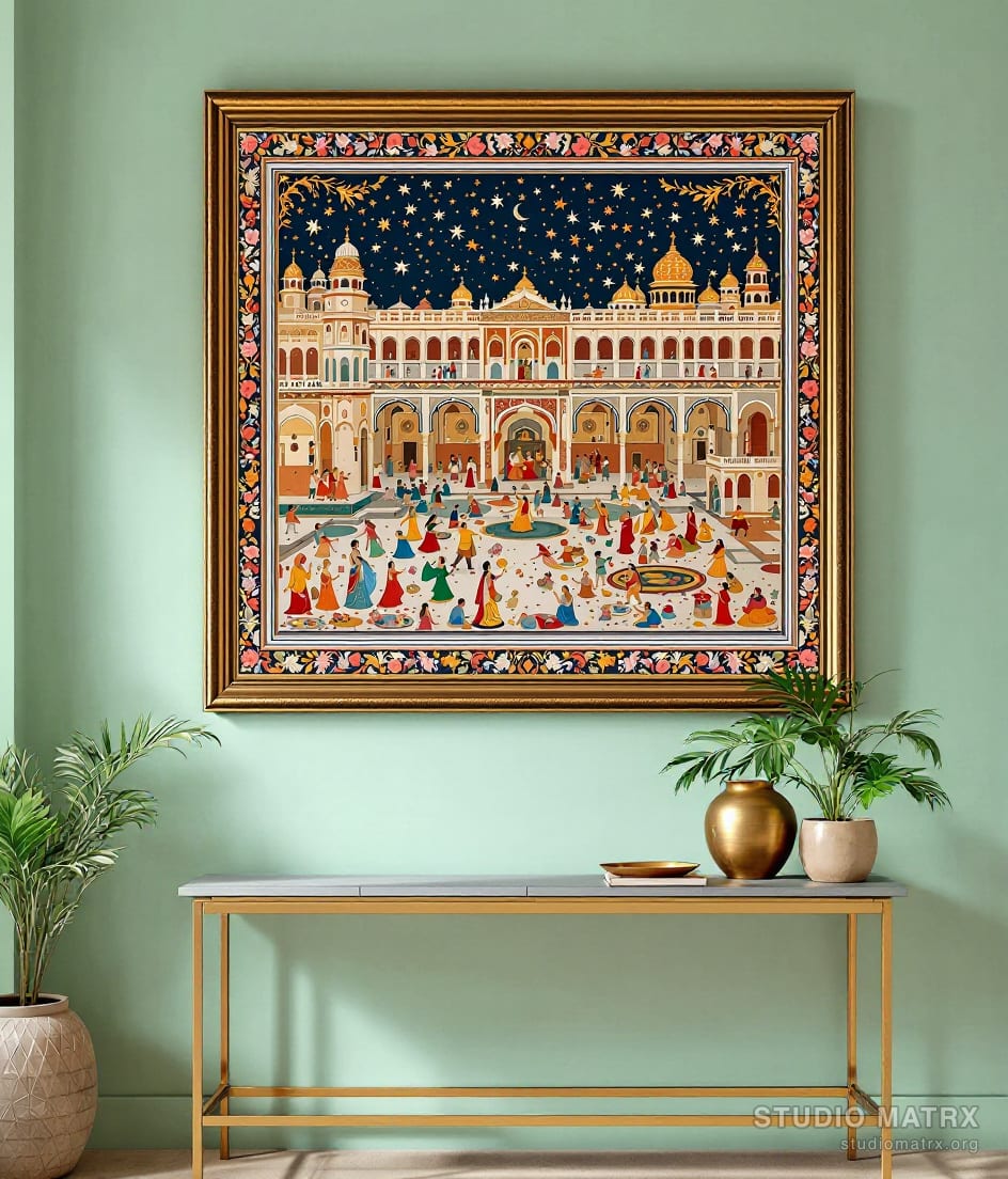 Rajasthani Holi Festival — Sage Wall