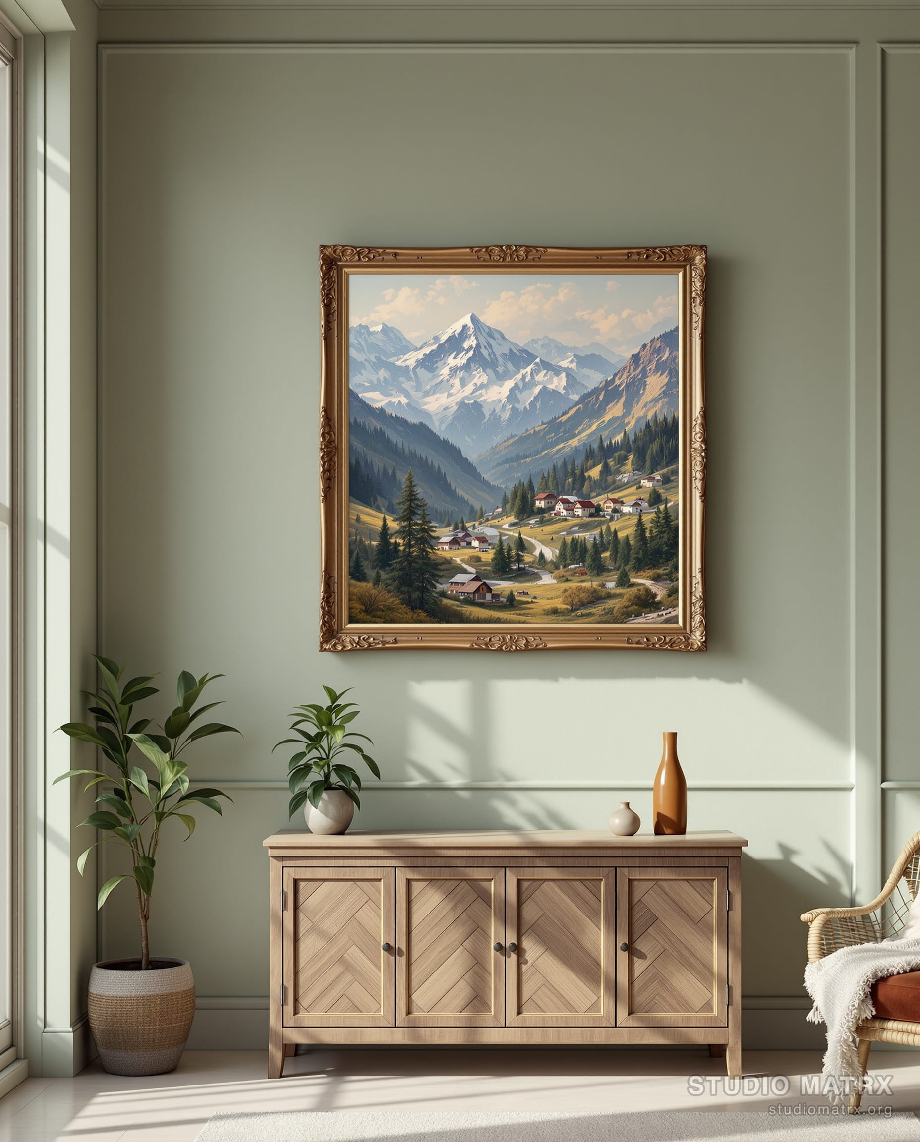 Himalayan Foothills — Sage Wall