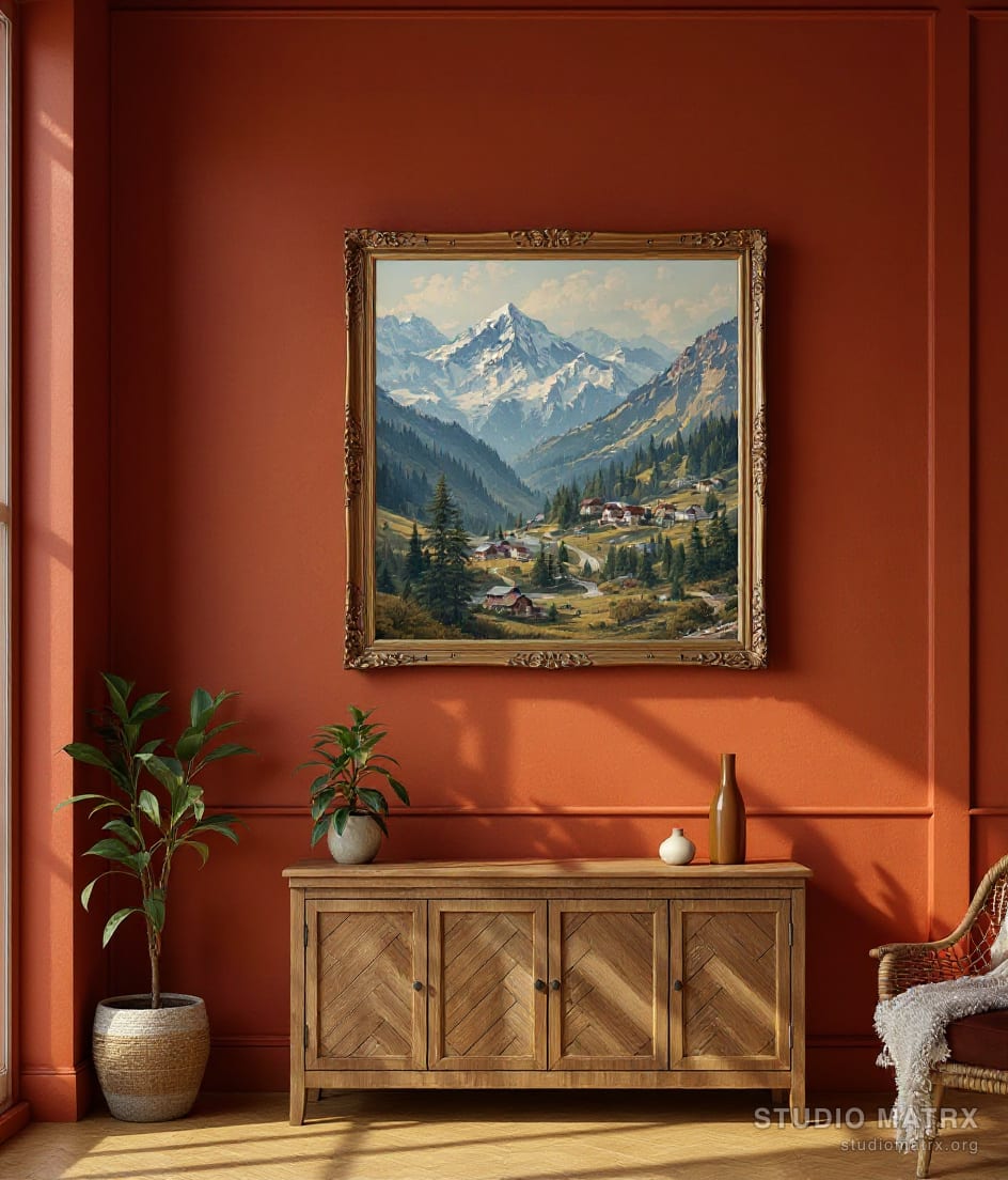 Himalayan Foothills — Terracotta Wall