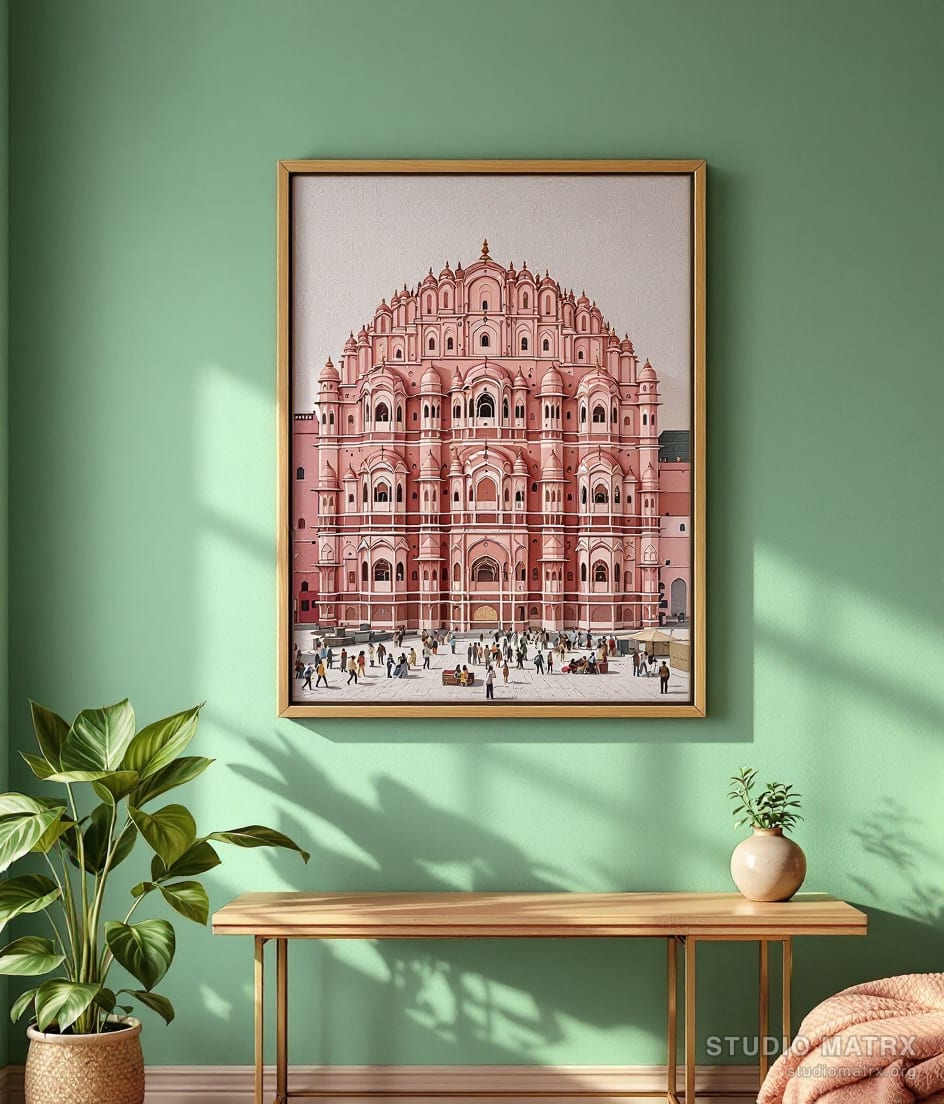 Jaipur, the Pink City — Sage Wall