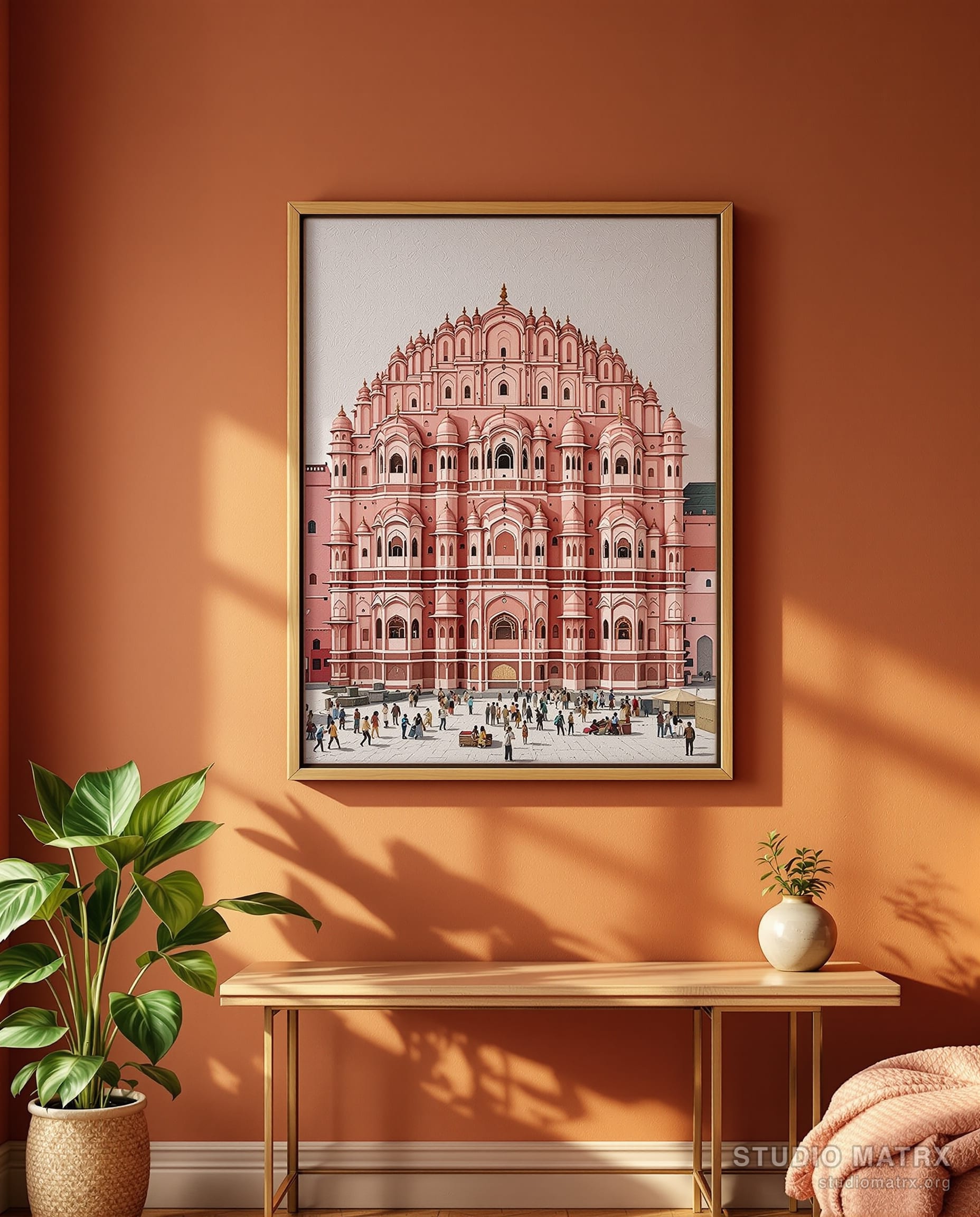 Jaipur, the Pink City — Terracotta Wall