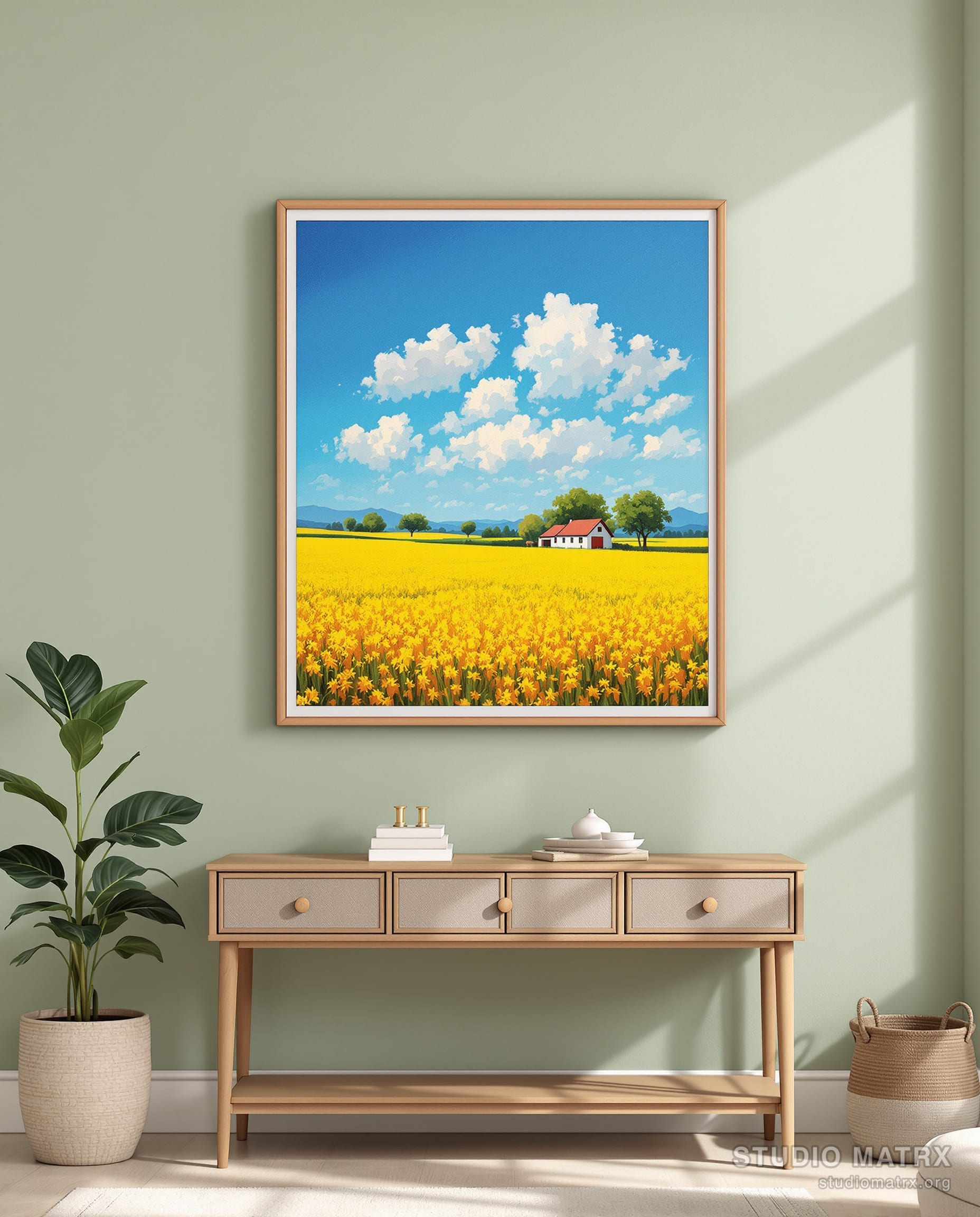 Mustard Fields of Punjab — Sage Wall