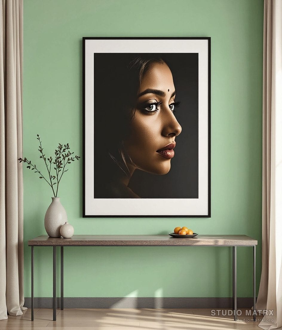 Black And White Portrait Wall Art — Sage Wall
