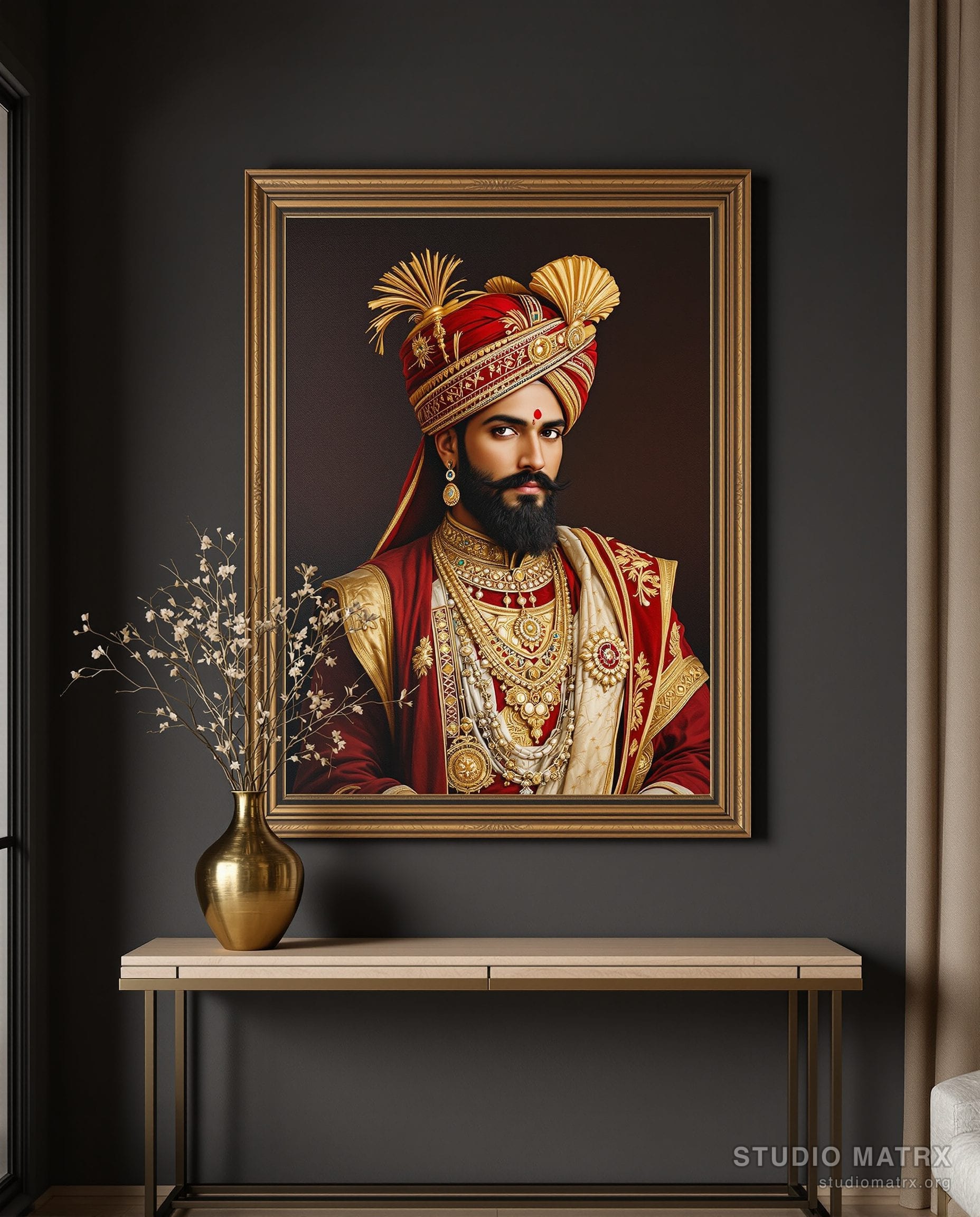 Heritage Maharaja Portrait