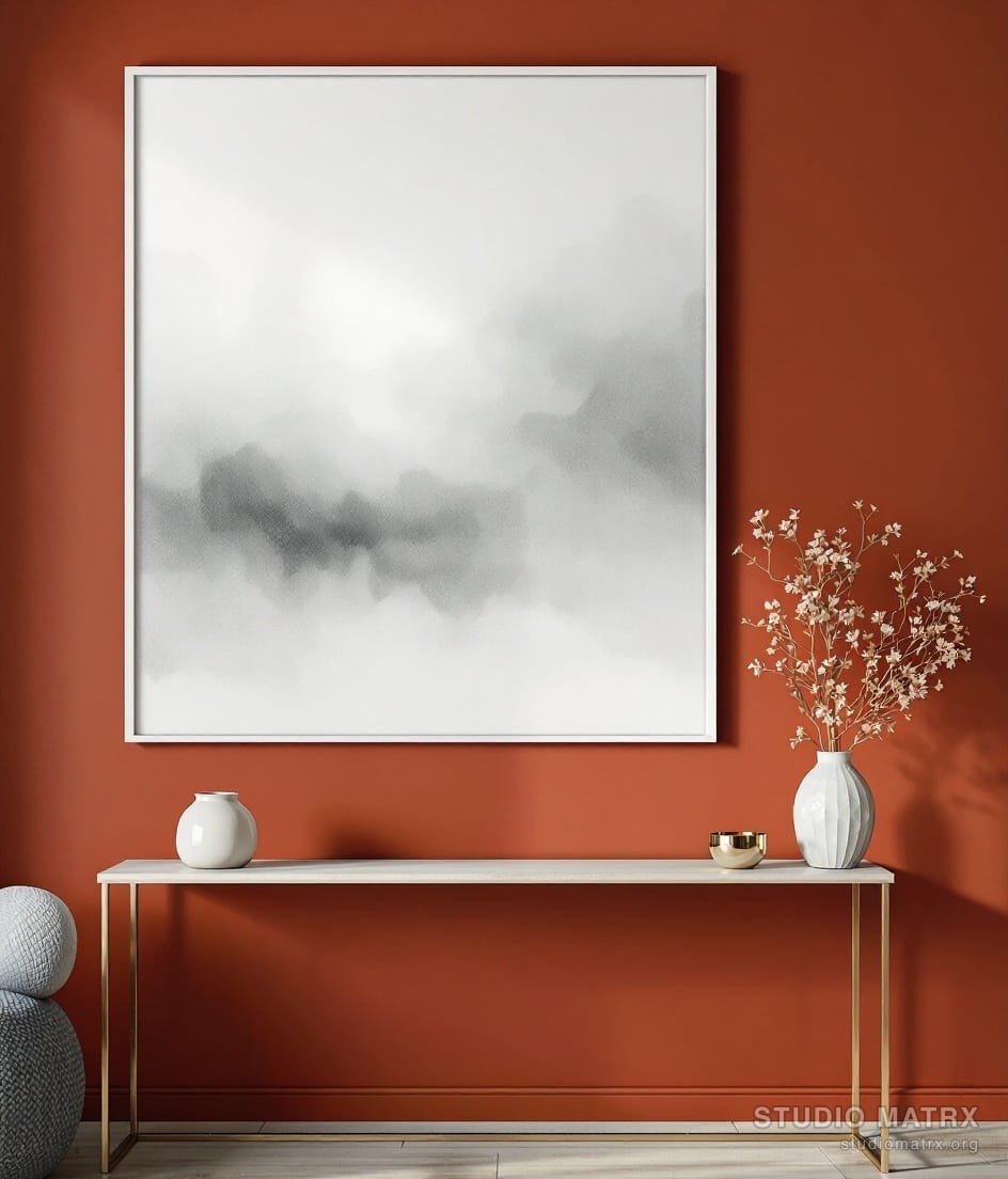 Atmospheric Fog — Terracotta Wall
