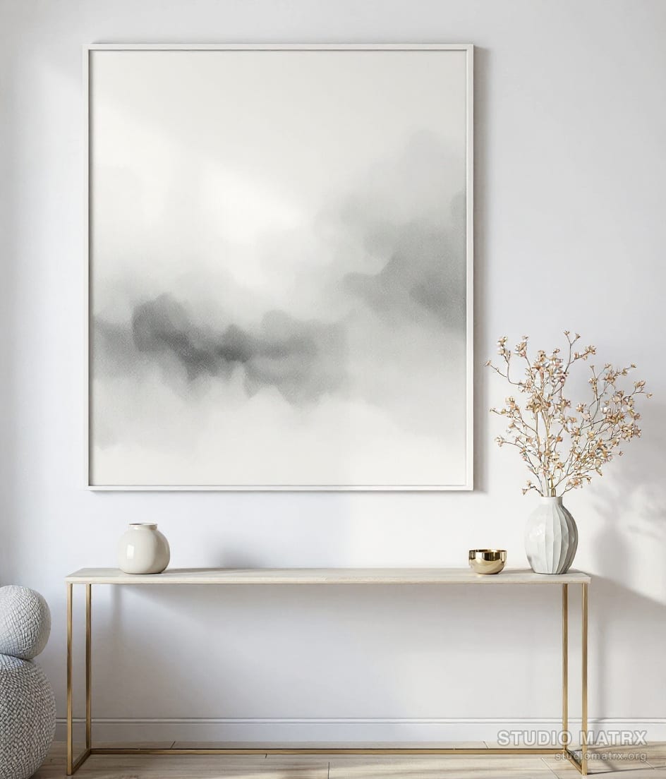 Atmospheric Fog — Warm White Wall