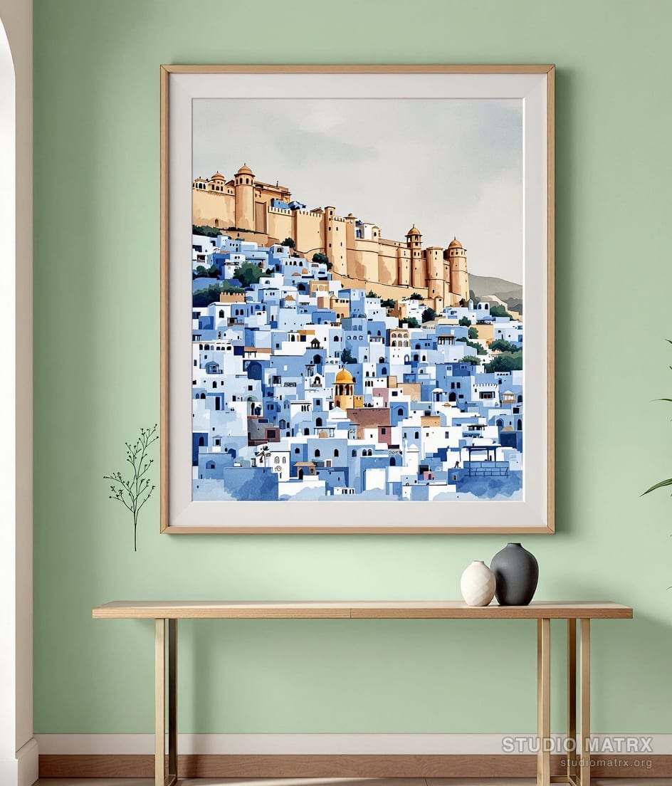 Jodhpur Blue City — Sage Wall