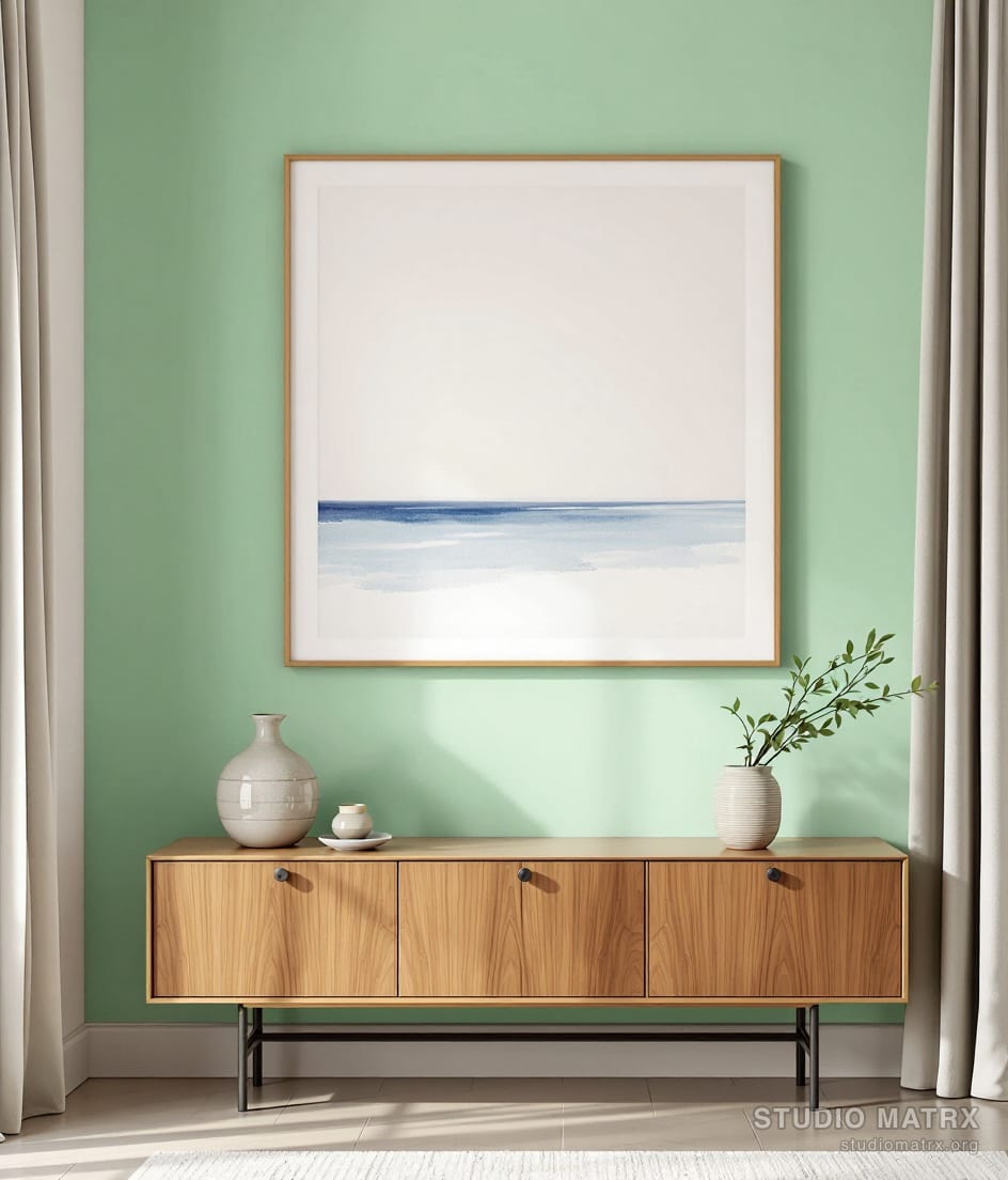 Minimal Horizon — Sage Wall