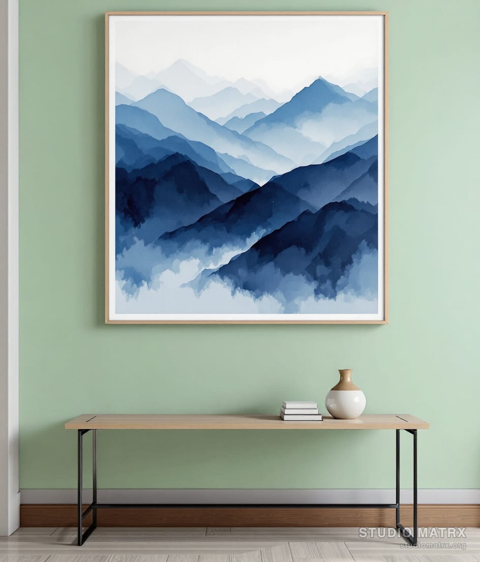 Mountains Into Washes — Sage Wall