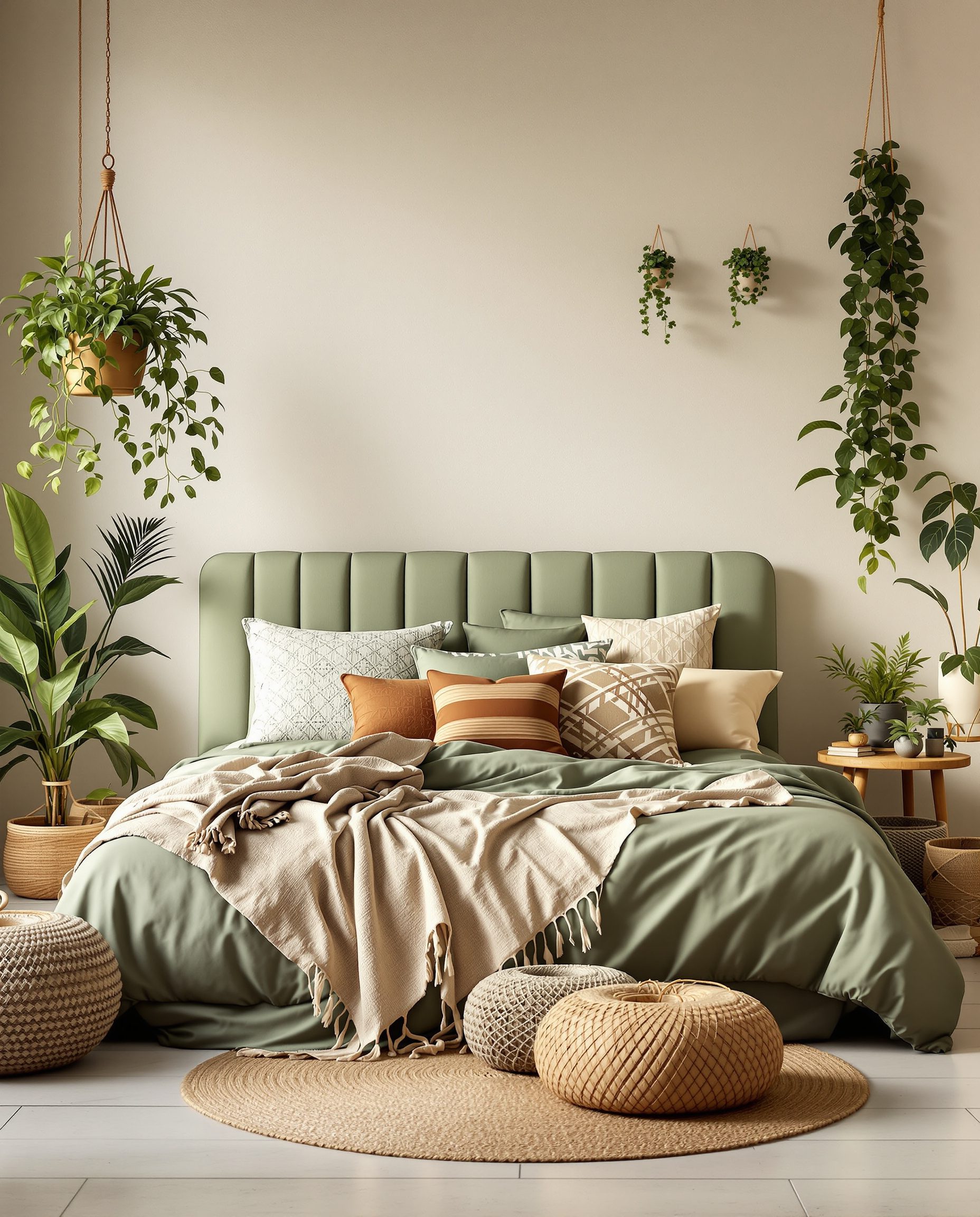 Bohemian Bedroom — Sage & Brass