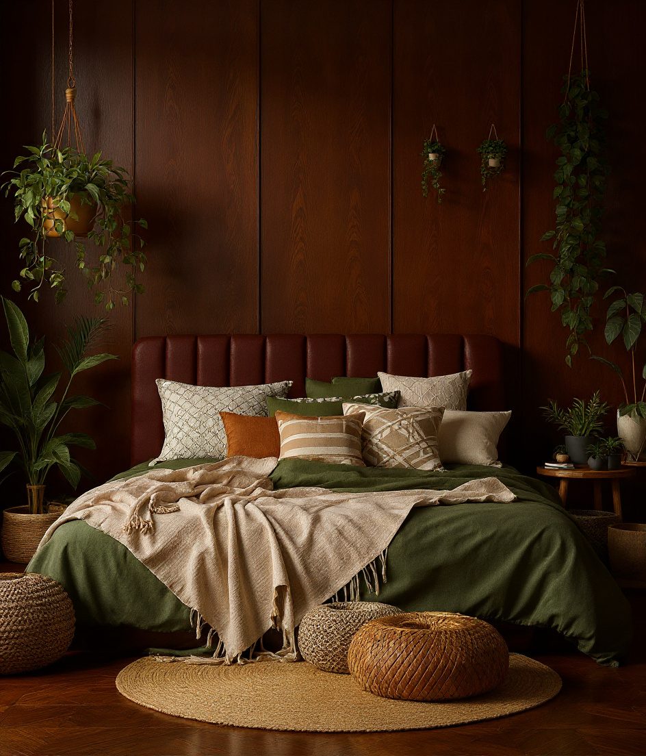Bohemian Bedroom — Walnut Classic
