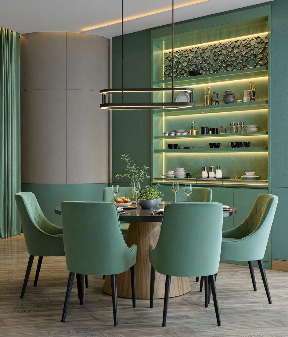 Formal Crockery-Led Dining — Sage & Brass