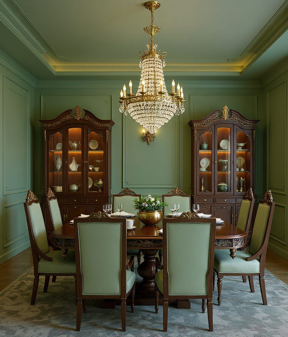 Formal Traditional Dining — Sage & Brass