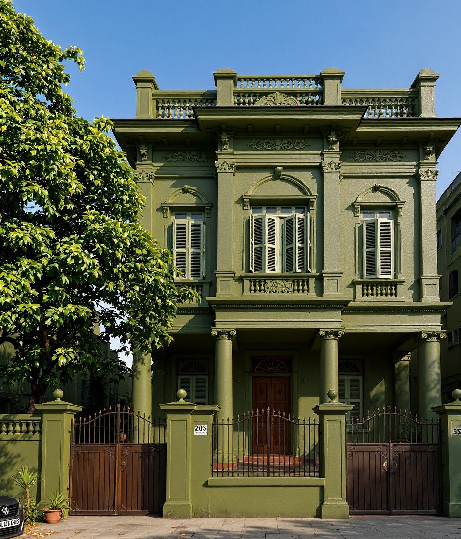 Kolkata Colonial House — Sage & Brass