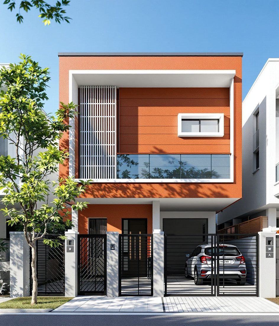 Bangalore Compact Builder Home — Walnut Classic
