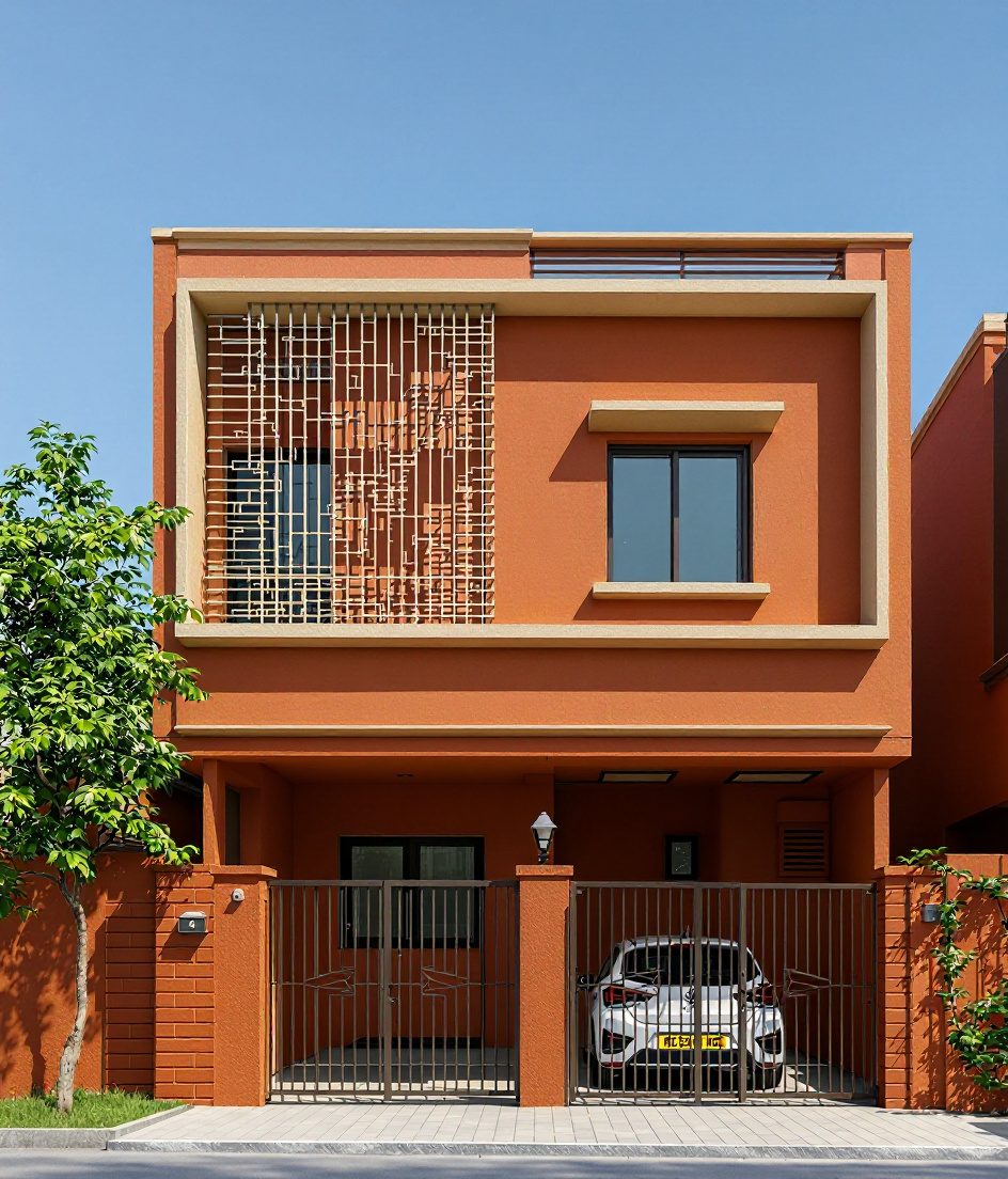 Surat Compact Corner — Walnut Classic
