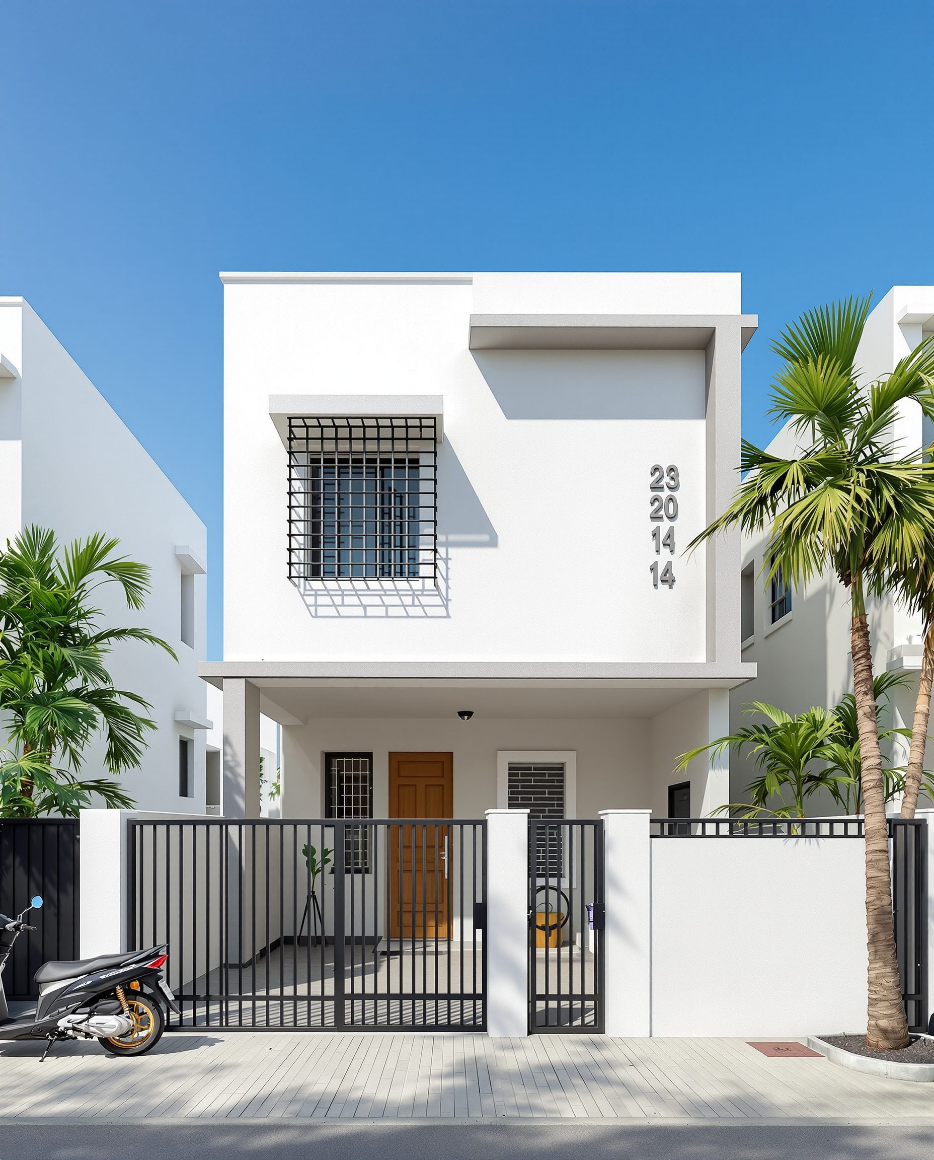 Chennai Compact Ground Floor — White Modern