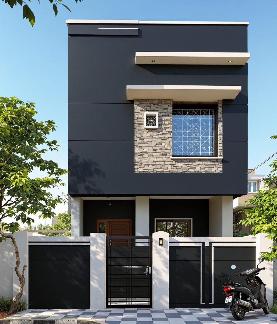 Nagpur Low-Cost Compact — Charcoal Minimal