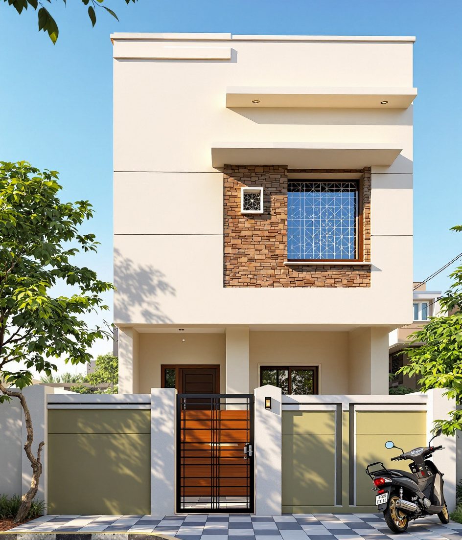 Nagpur Low-Cost Compact — Warm Oak
