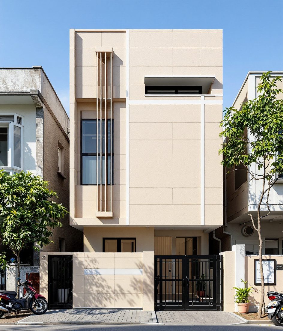 Mumbai Narrow Compact — Warm Oak