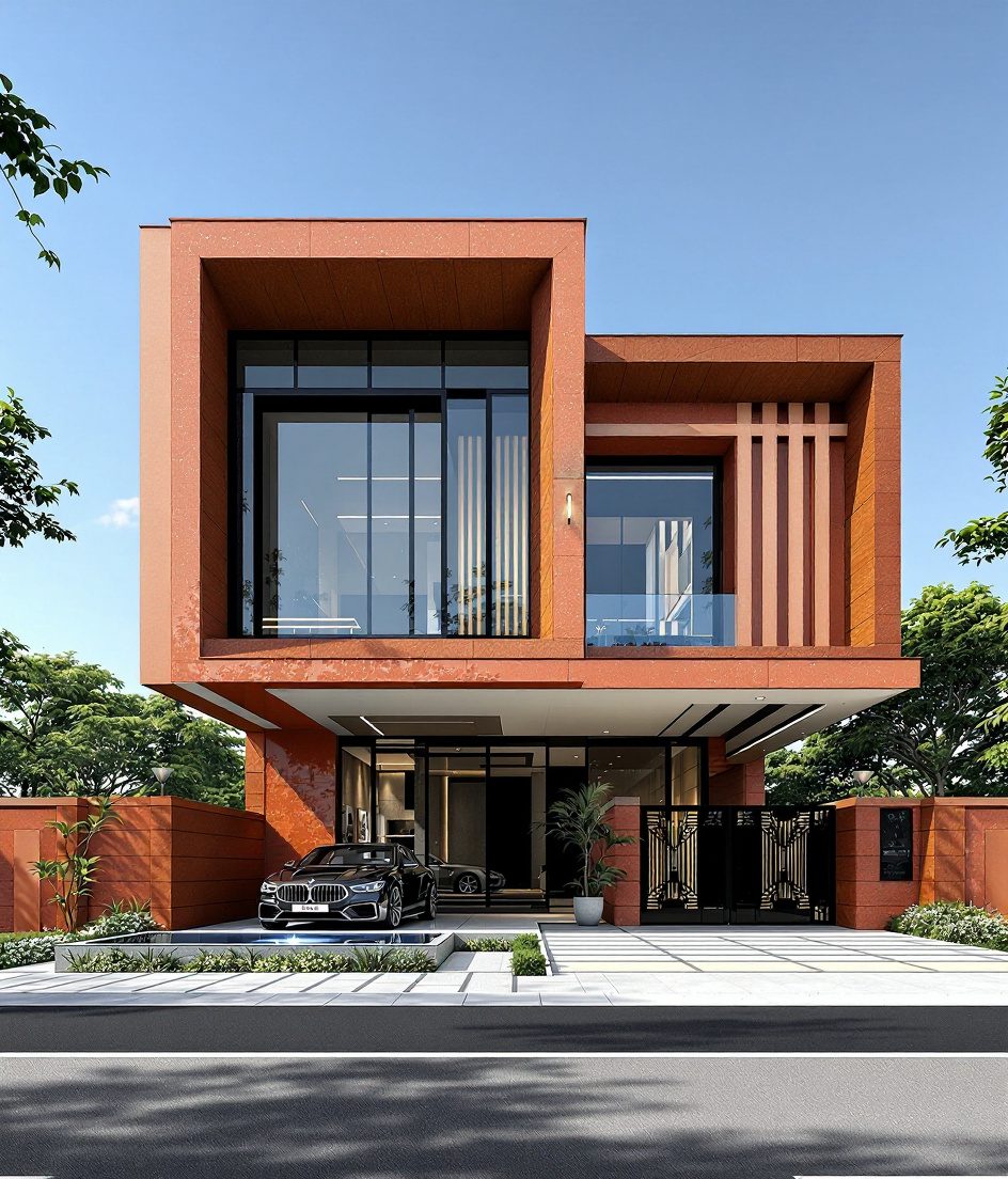 Delhi Farmhouse Bungalow — Walnut Classic