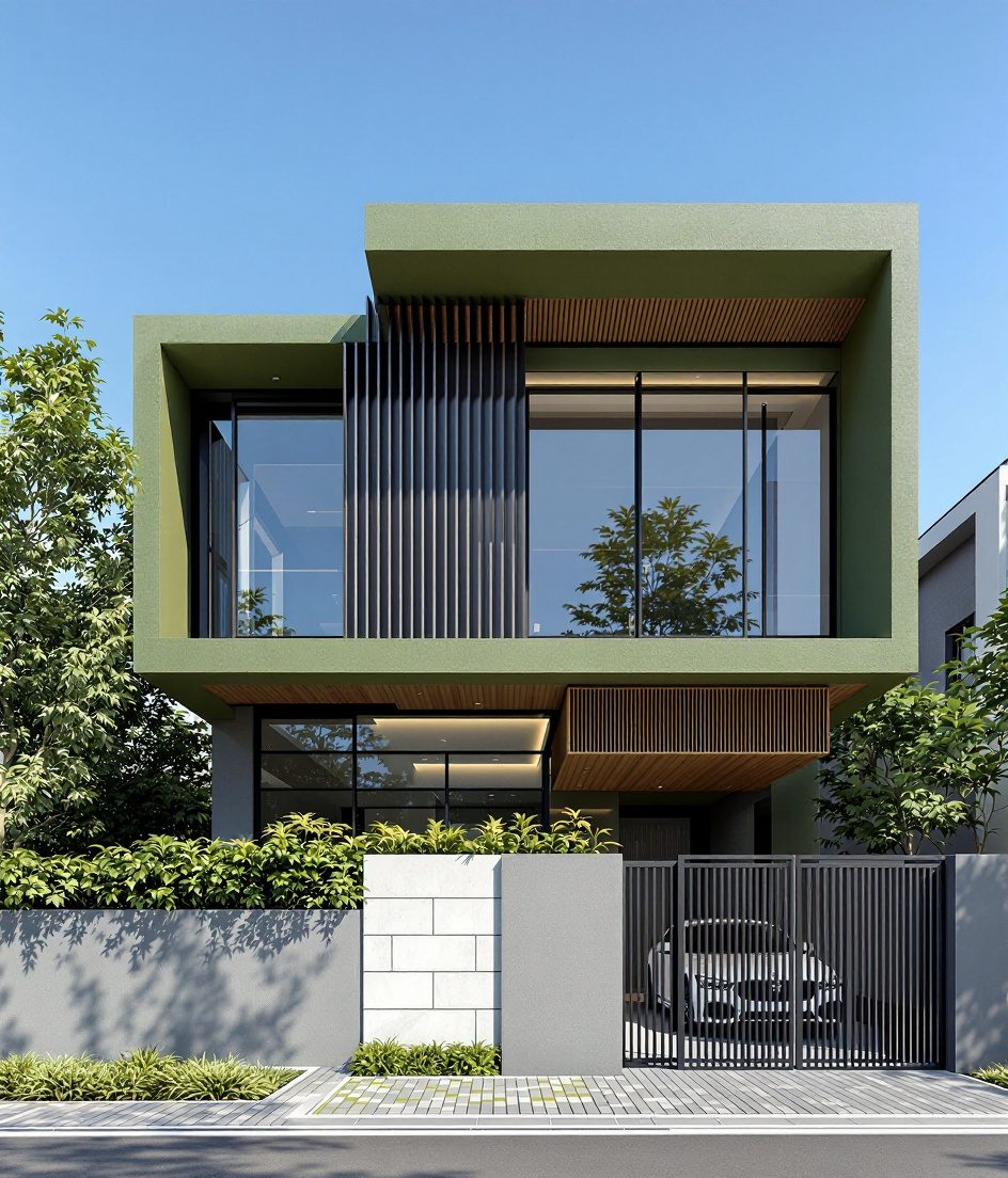 Mumbai Luxury Duplex Mansion — Sage & Brass