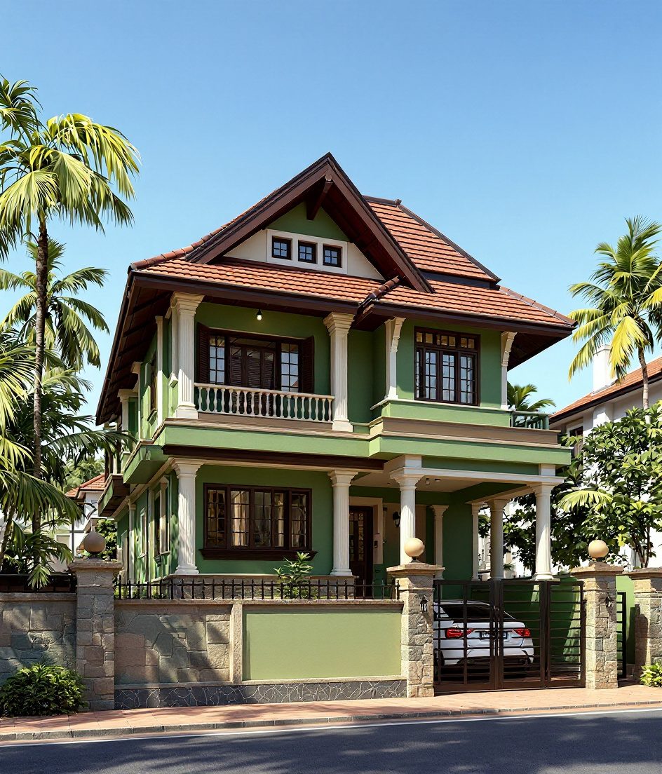 Mangalore Tiled House — Sage & Brass