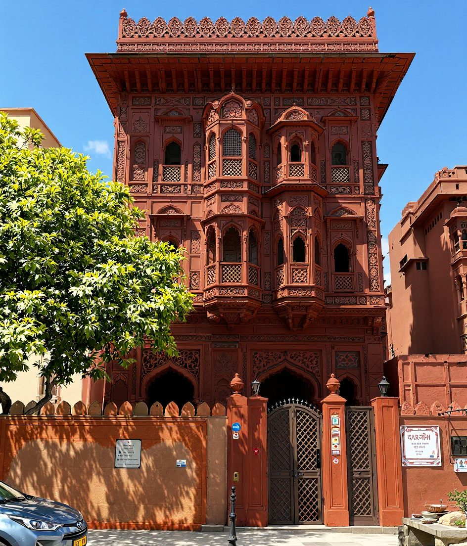 Jodhpur Marwari Haveli — Walnut Classic