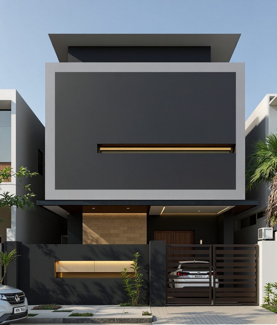 Chennai Sage Minimalist — Charcoal Minimal