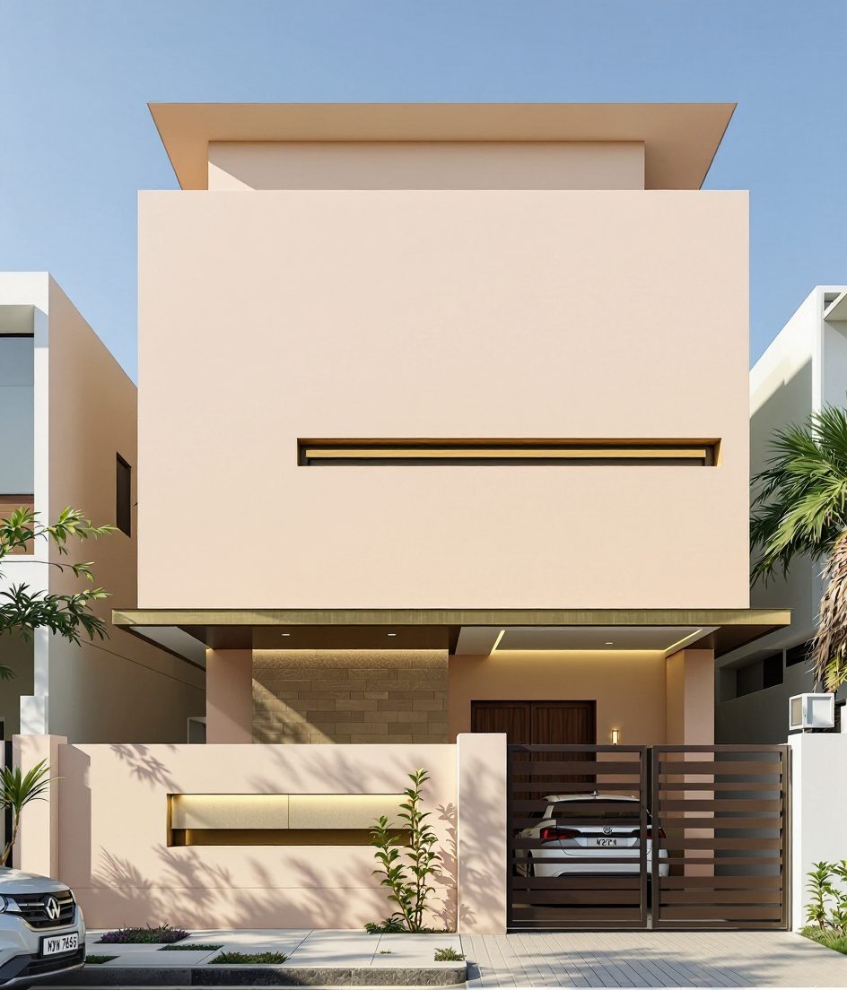 Chennai Sage Minimalist — Warm Oak