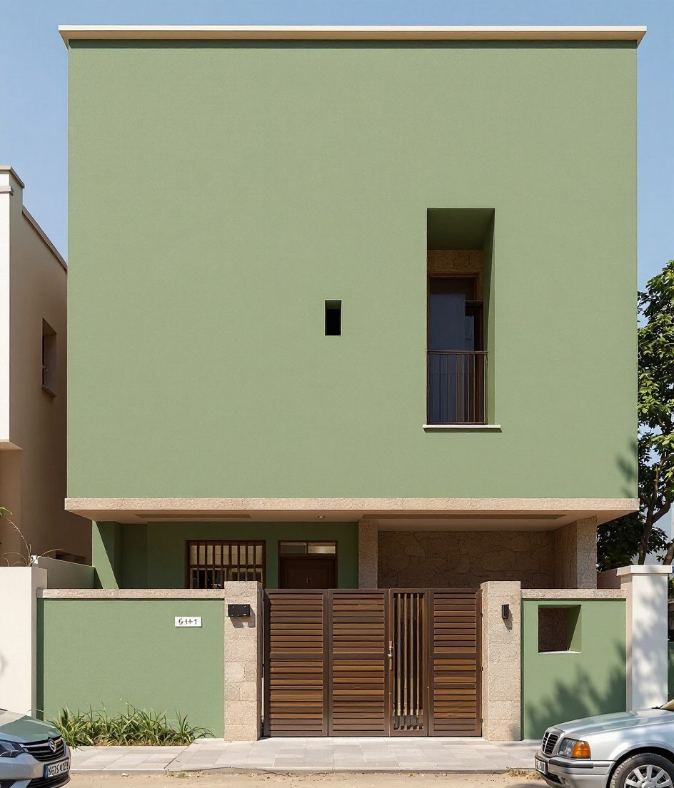 Ahmedabad Terracotta Minimalist — Sage & Brass