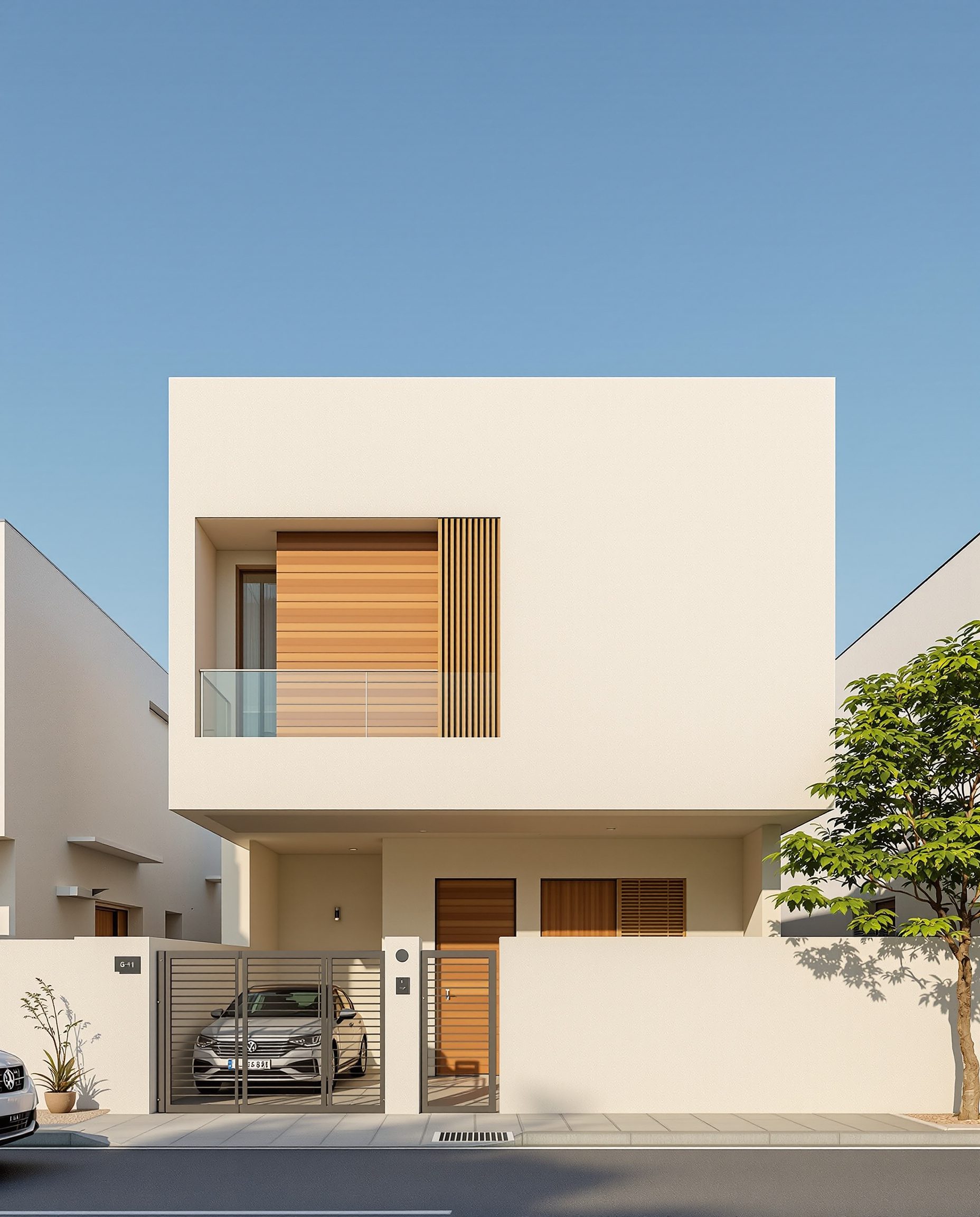Pune Warm Minimalist — Warm Oak