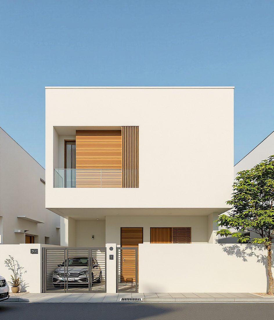 Pune Warm Minimalist — White Modern