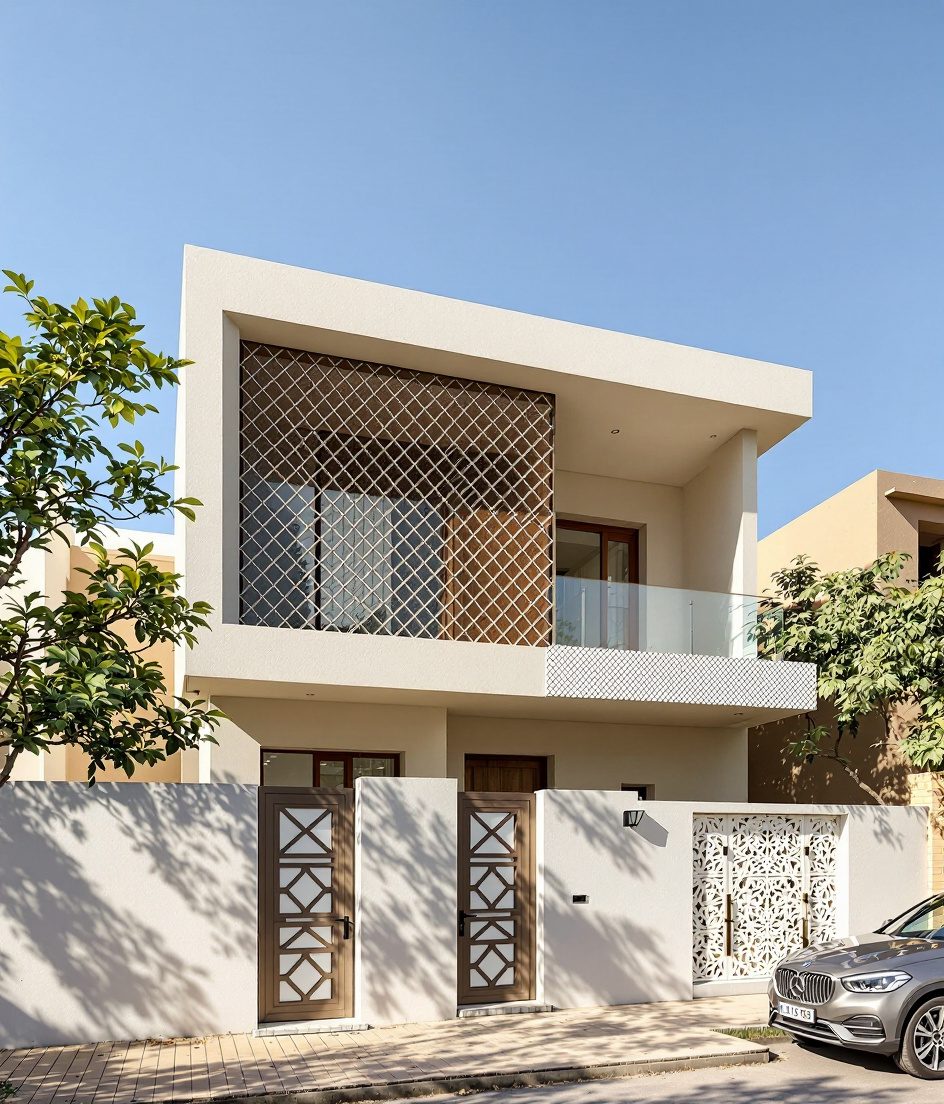 Jaipur Passive Eco House — Warm Oak