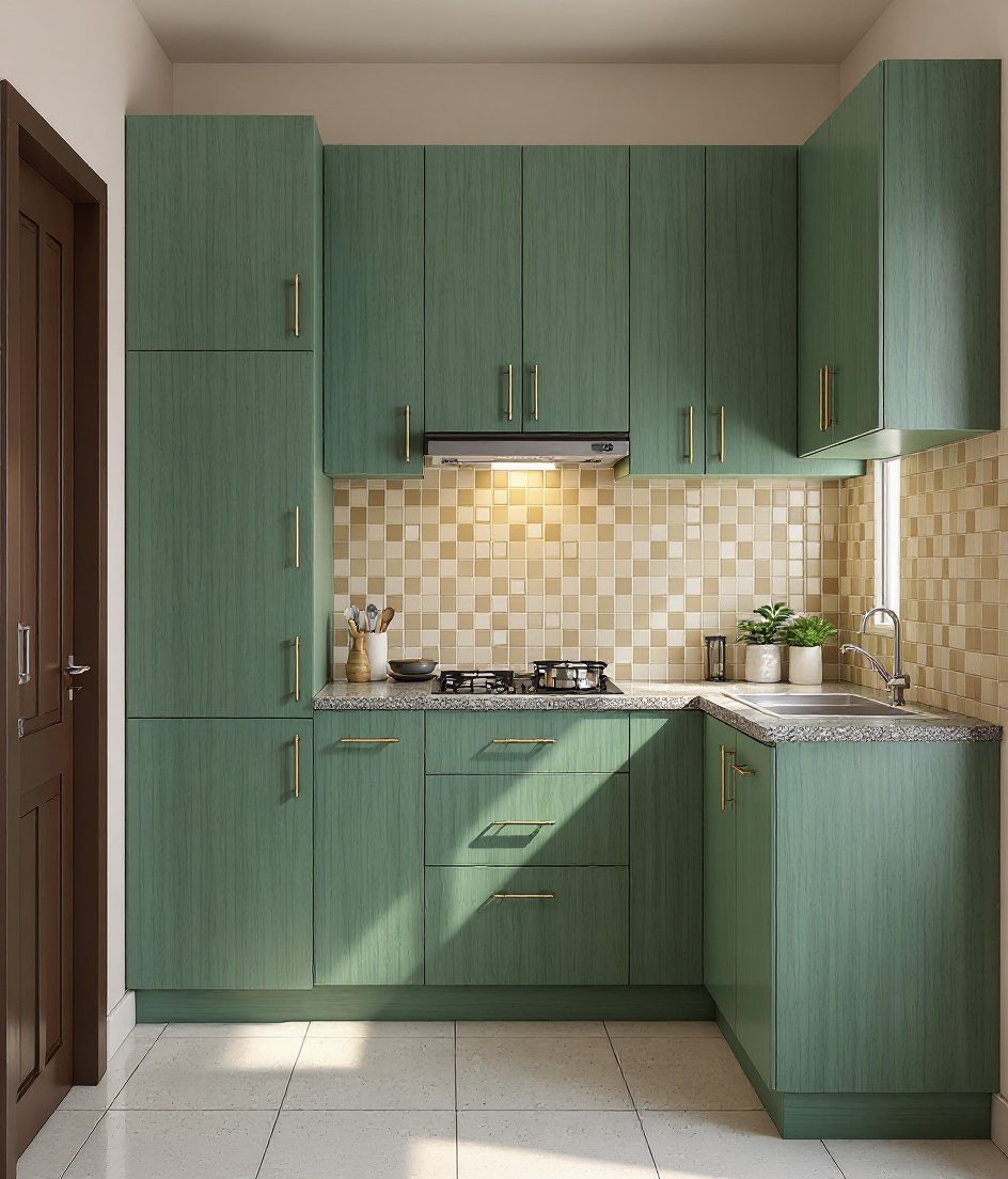 Compact Kitchen For Small Flats — Sage & Brass