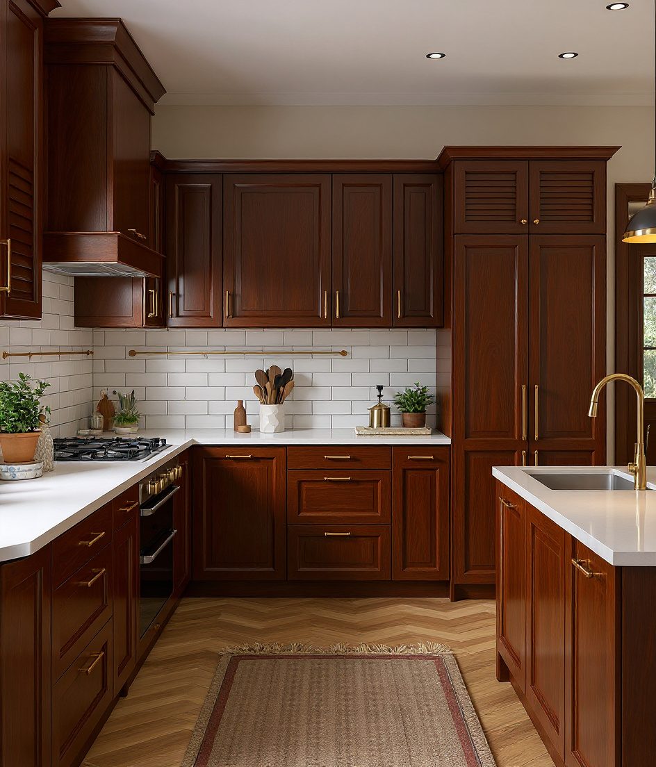 Shaker-Style Framed Kitchen — Walnut Classic