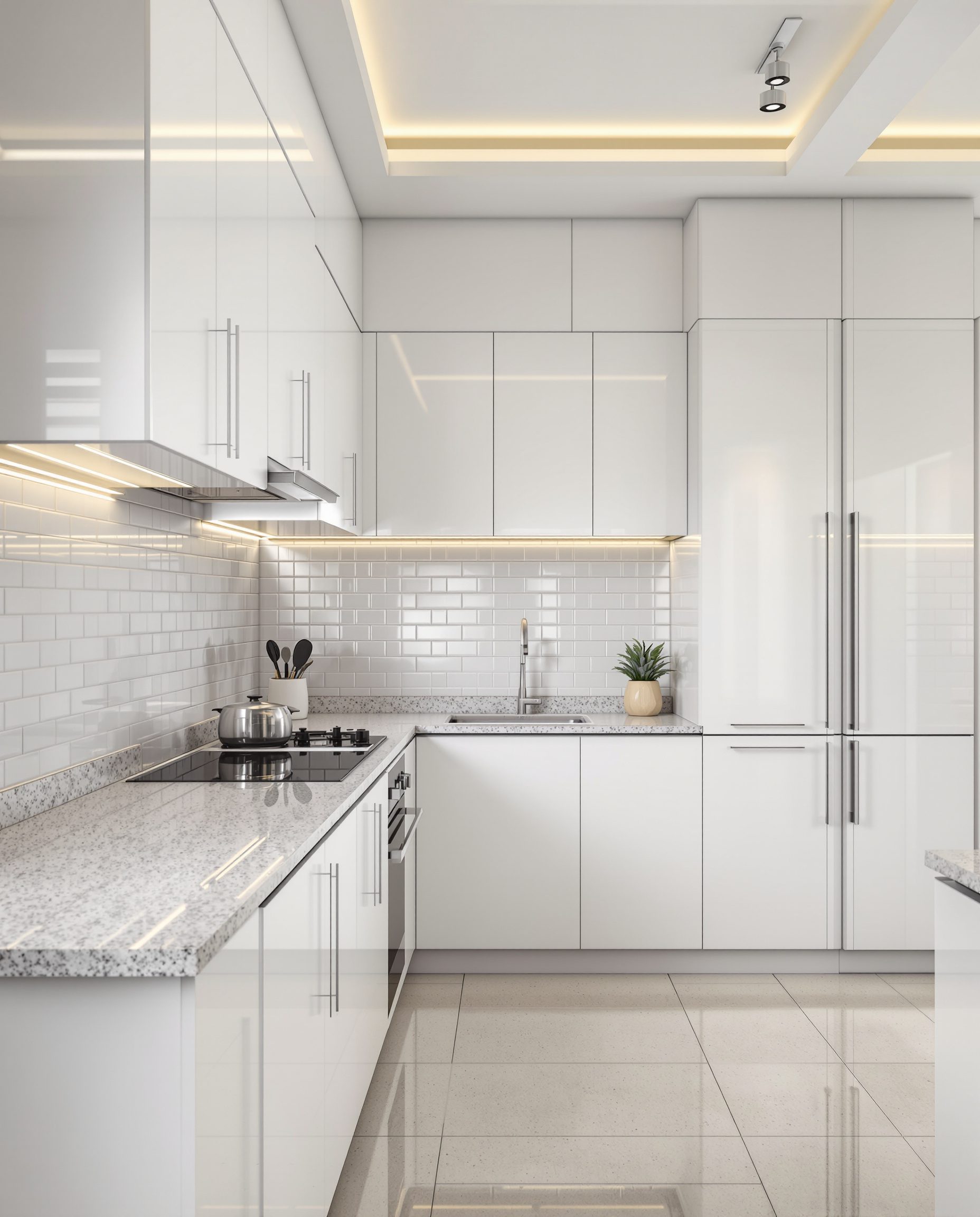Straight-Line Modular Kitchen