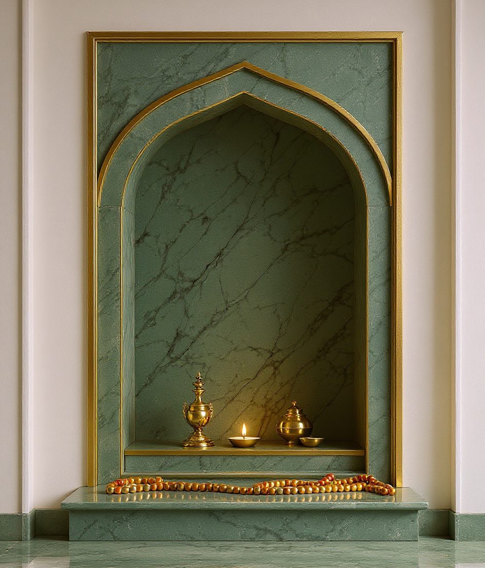 Marble Arch Niche Shrine — Sage & Brass