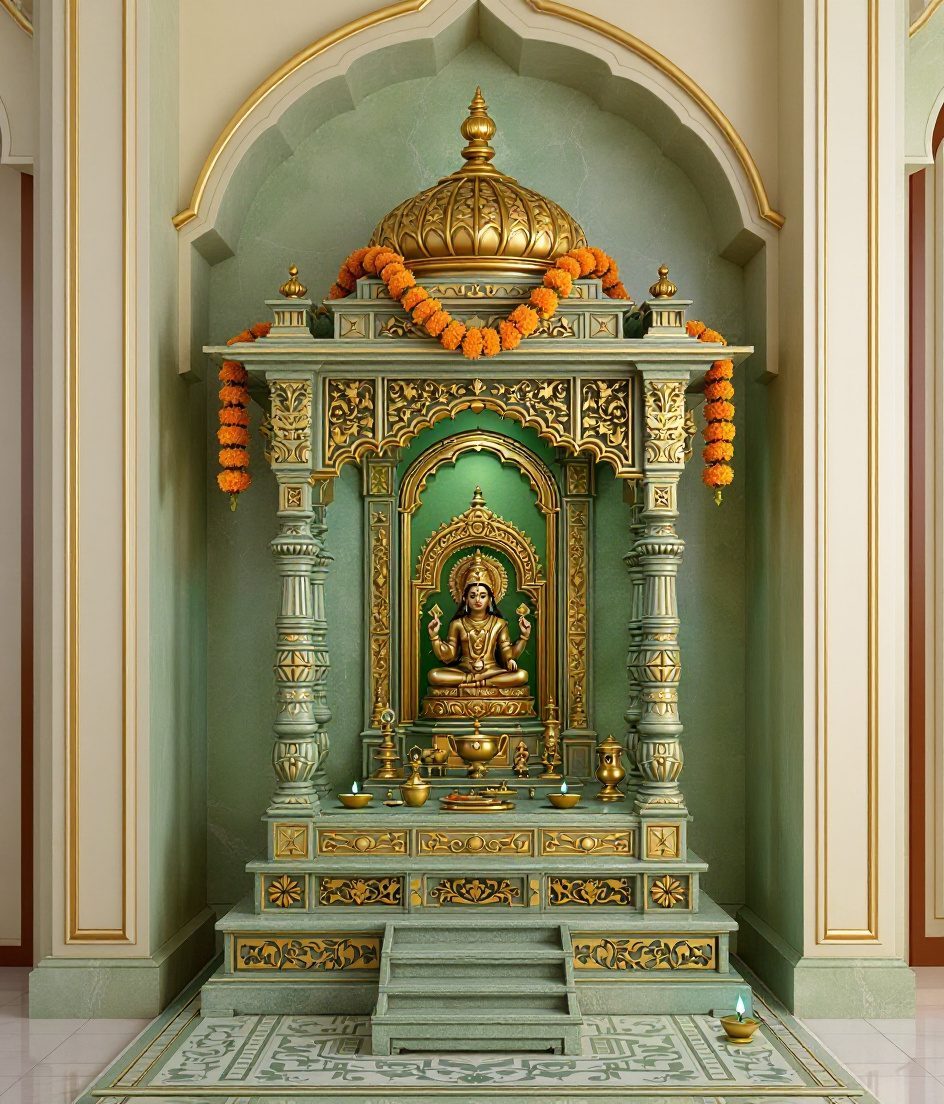 Rosewood Temple On Platform — Sage & Brass