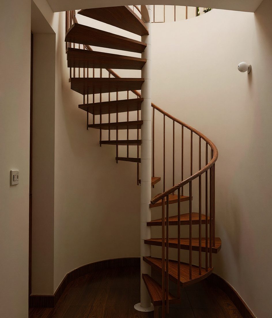 Compact Spiral Terrace — Walnut Classic