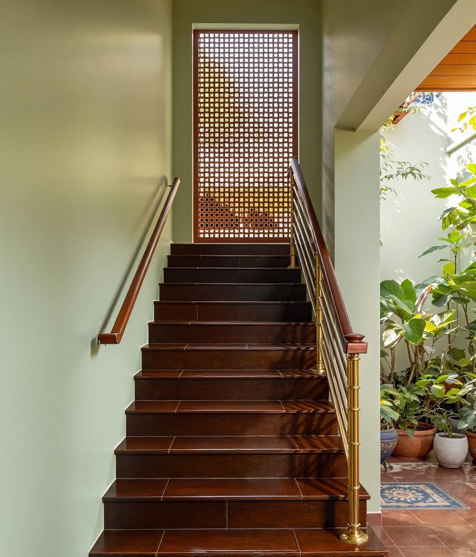 Courtyard Straight Sage — Walnut Classic